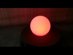 Su geçirmez LED yüzme havuzu top ışığı yüzen 16 renk değişken