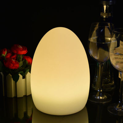 Yatak odası LED Yumurta Masa Lampası USB Lityum Pil ile Şarj edilebilir