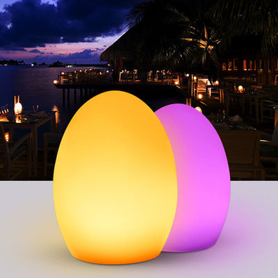 Yatak odası LED Yumurta Masa Lampası USB Lityum Pil ile Şarj edilebilir