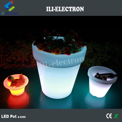 Renk Değiştirme Şarj edilebilir LED Vase Planter Dokunmatik Kontrol
