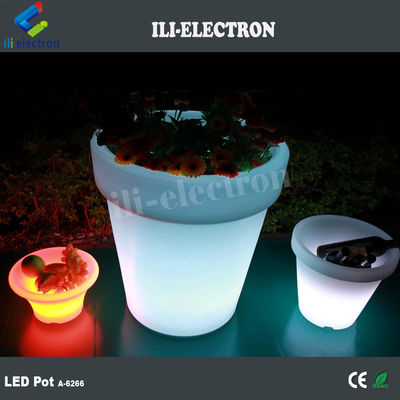 Renk Değiştirme Şarj edilebilir LED Vase Planter Dokunmatik Kontrol
