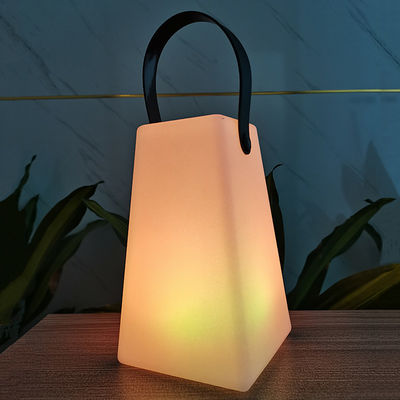 LED Plastik Renk Değiştirme Su geçirmez Bahçe Dekoratif Lambası Uzaktan Kumandalı