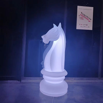 Deniz Atı Şekil Değiştirme Renk Bahçe Işığı Şarj edilebilir Plastik LED Işık