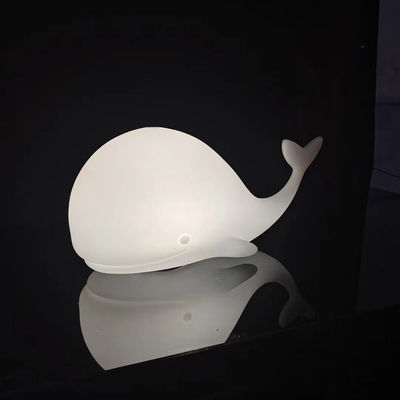 Bebek yatak odası için şarj edilebilir balina LED gece lambası