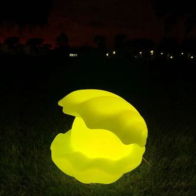 16 renk değişen kablosuz gece ışığı RGB LED deniz kabuğu ışığı