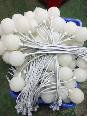 PE plastik ışıltılı damla küre ışığı