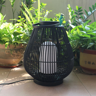 IP44 Su geçirmez Rattan Bahçe Fenerleri