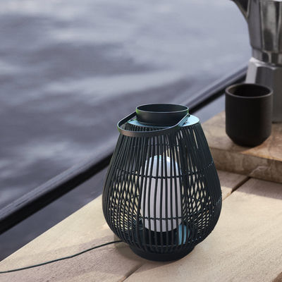 IP44 Su geçirmez Rattan Bahçe Fenerleri