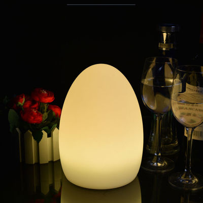 Kablosuz Yumurta Şekilli LED Işıklar, Dışarıdaki Gece Kulübü İçin Yumurta Duygusu Lampuları