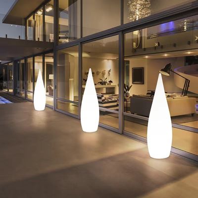 kablosuz su geçirmez plastik LED çubuk ışığı parlak zemin lambaları