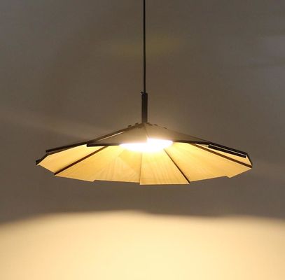 İyi kaliteli kapalı duvar asası bambu ahşap yatak odası rattan lamba gölge el yapımı lambalar