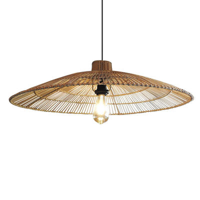 Özel Rattan Pendant Light Chandelier For Homestay Zen Tea Room (Evde Kalmak İçin Zen Çay Odası)