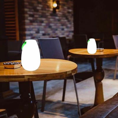 2700K CCT Plastik LED Portatif Restoran için Şarj edilebilir Lamba