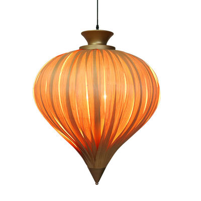 Ahşap Pendant Işıkları - Asılı Finer Fenerleri - Led Yaratıcı Ahşap Fenerler