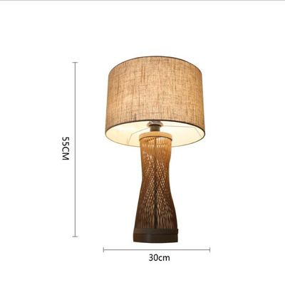 Atmosfer Rattan Masa Lambası, Bambu Masa Lambası İç Dekorasyon için