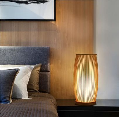 Atmosfer Rattan Masa Lambası, Bambu Masa Lambası İç Dekorasyon için