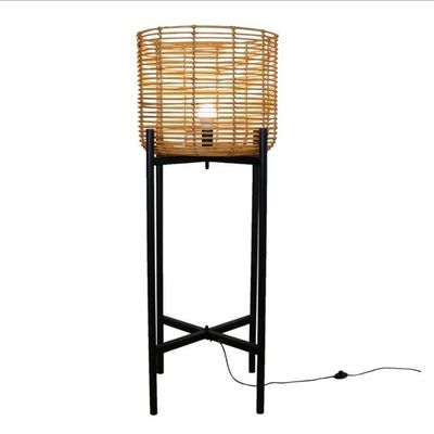 4 Bacaklı Vicker Rattan Zemin Lambaları