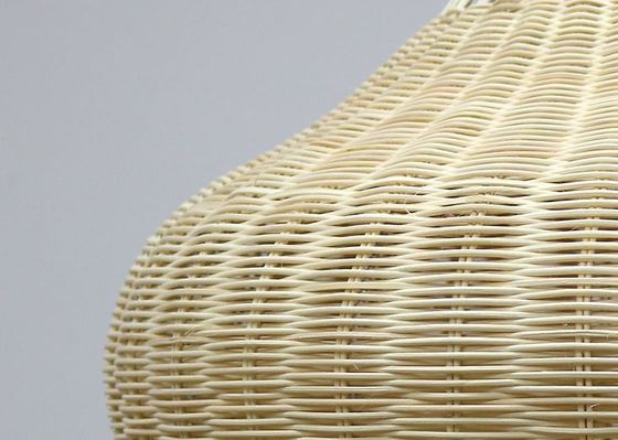 El yapımı yaratıcı Rattan Kolye Işık avize Yuvarlak Şekil