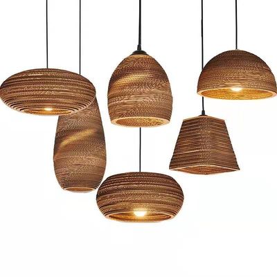 El yapımı Wicker Rattan Pendant Çanakkale 150 Derece Çanaklık Açısı Değiştirme Kontrolü