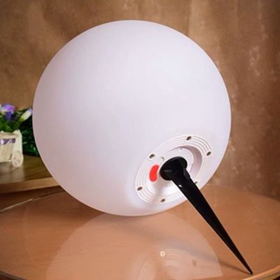 1000 mAh güneş bataryası 1.2 w Pin Solar Power Sphere For Garden