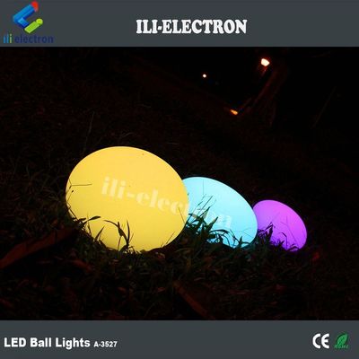 Su geçirmez Plastik LED Parlak Top Özel Renkli