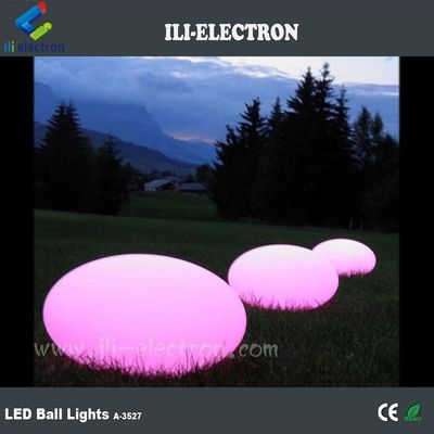 Su geçirmez Plastik LED Parlak Top Özel Renkli