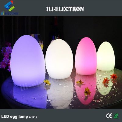 Plastik LED Yumurta Lampası Uzaktan Kumanda IP65 Tatil Dekorasyonu için Su geçirmez