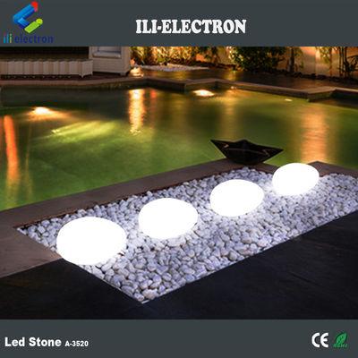 16 renk değiştiren plastik LED Glow Rock