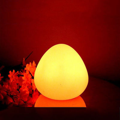 Şarj edilebilir plastik LED Glow Rock