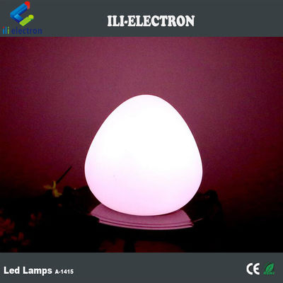 Şarj edilebilir plastik LED Glow Rock