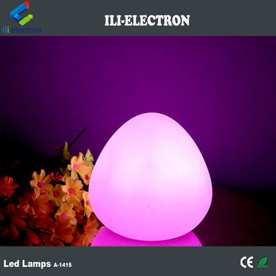 Şarj edilebilir plastik LED Glow Rock