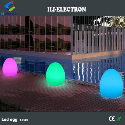IP65 Yumurta şeklinde masa lambası uzaktan kumanda ile şarj edilebilir