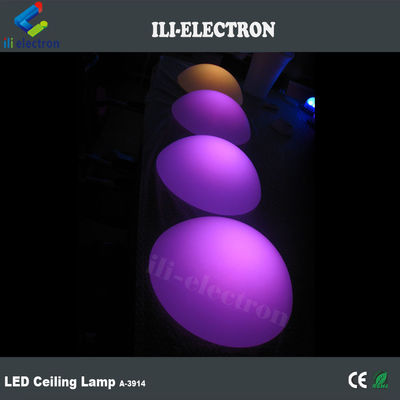 yarı daireli su geçirmez renkli plastik led dekoratif ışık