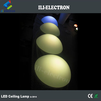 yarı daireli su geçirmez renkli plastik led dekoratif ışık