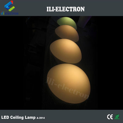 yarı daireli su geçirmez renkli plastik led dekoratif ışık