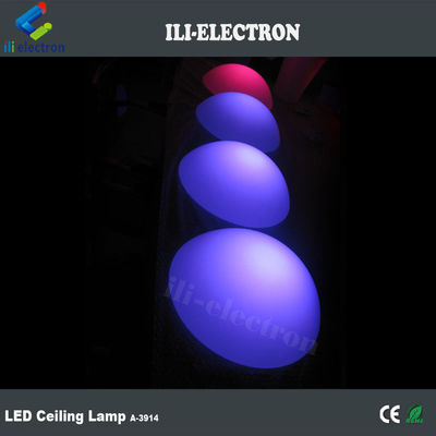 yarı daireli su geçirmez renkli plastik led dekoratif ışık