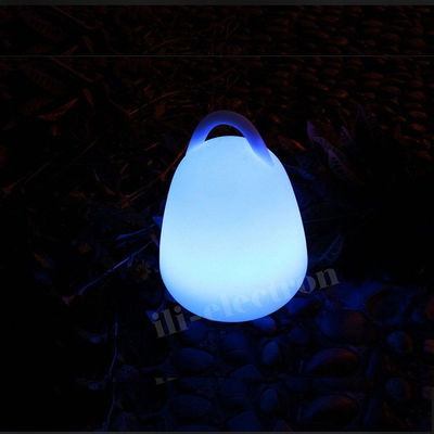 Elde taşınabilir PE plastik LED ışıklı lamba şarj edilebilir lityum pil ile
