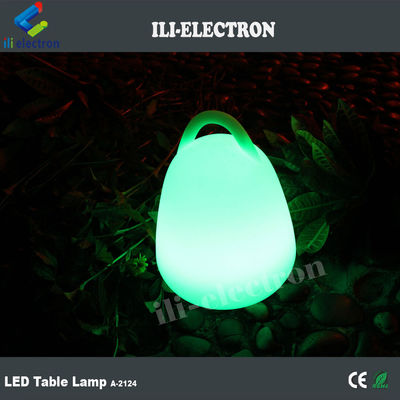 Elde taşınabilir PE plastik LED ışıklı lamba şarj edilebilir lityum pil ile