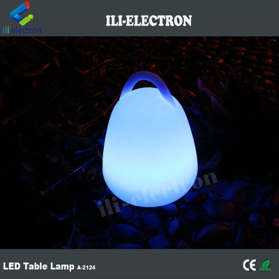 Elde taşınabilir PE plastik LED ışıklı lamba şarj edilebilir lityum pil ile