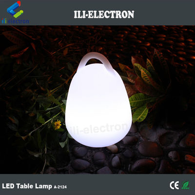 Elde taşınabilir PE plastik LED ışıklı lamba şarj edilebilir lityum pil ile