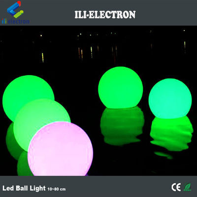 30 cm IP 65 su geçirmez plastik LED Işıklandırılmış Küre