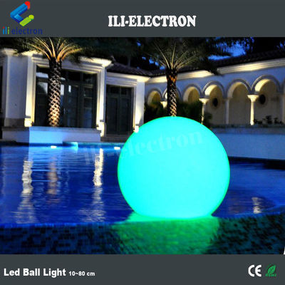 Tatil köyü yüzme havuzu Led Yüzen Top