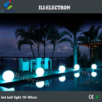 Tatil köyü yüzme havuzu Led Yüzen Top