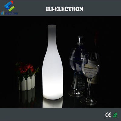 Işıklandırılmış plastik led şişe şeklinde lambalar