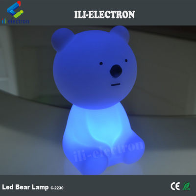 Karikatür Ayı Şarj edilebilir LED Masa Lampası