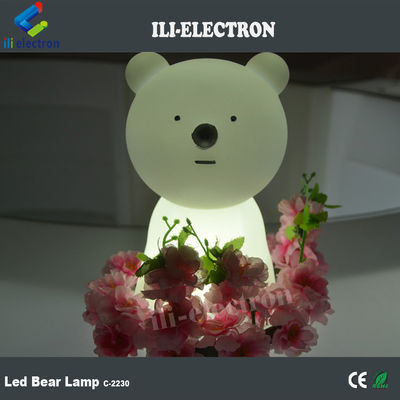 Ev dekoratif lambası led ayı masa lambası