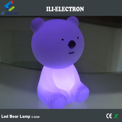 Ev dekoratif lambası led ayı masa lambası