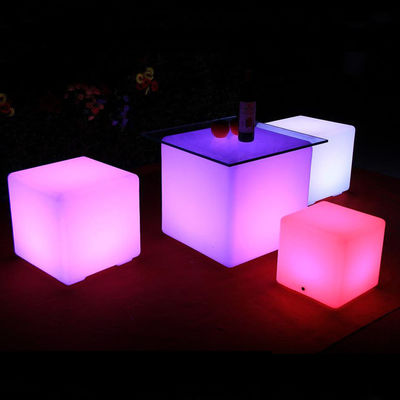 Hareketli Glow LED küp dekoratif lambaları