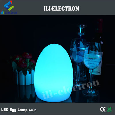 PE plastik şarj edilebilir LED yumurta lambası