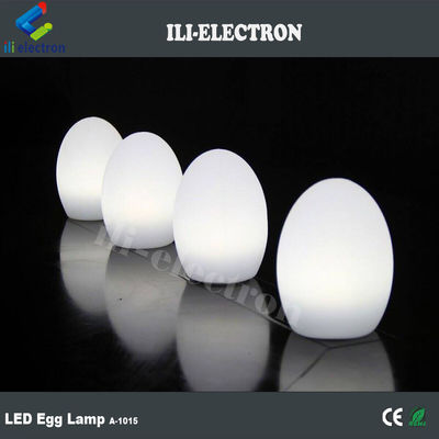 LED Işığı 16 Renk Değişen Yumurta Şekilli Masa Lampası